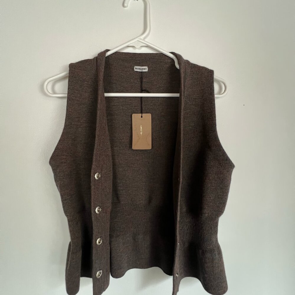 Rachel Comey Merce Vest - Mushroom - M